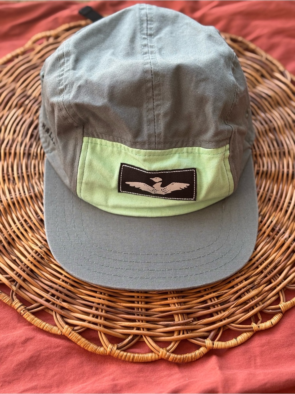 ✨Camp Valhalla Camper Panel Brim Cap - Ball Cap - Panel Hat✨
